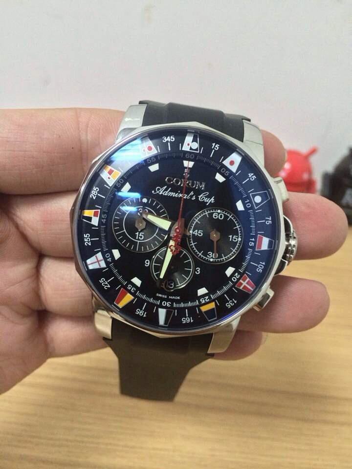 Corum Admiral's Cup Challenge 44 Black & Gold 753.691.83 ASIA7753