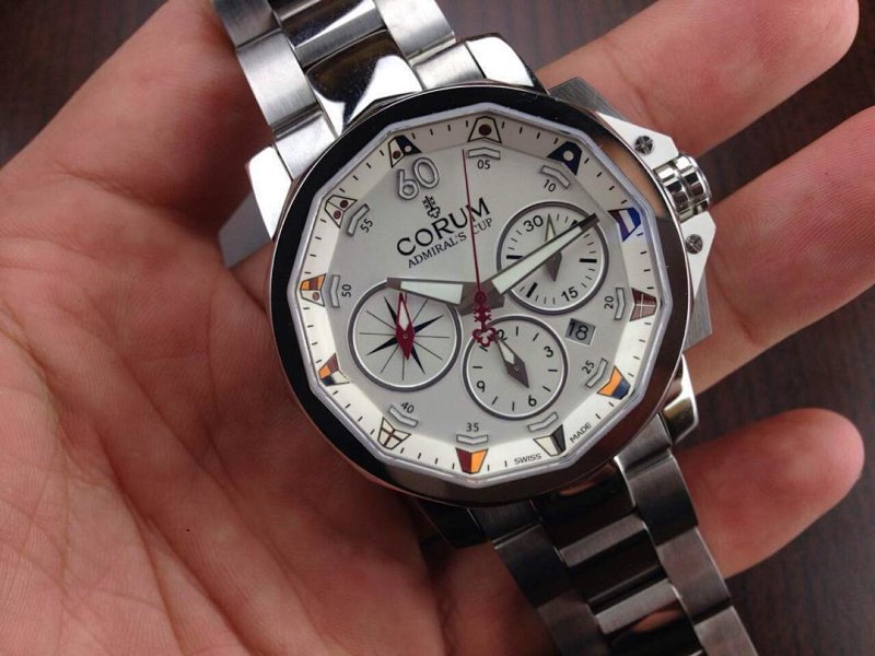 Corum Admiral's Cup Challenge 44 Black & Gold 753.691.83 ASIA7753