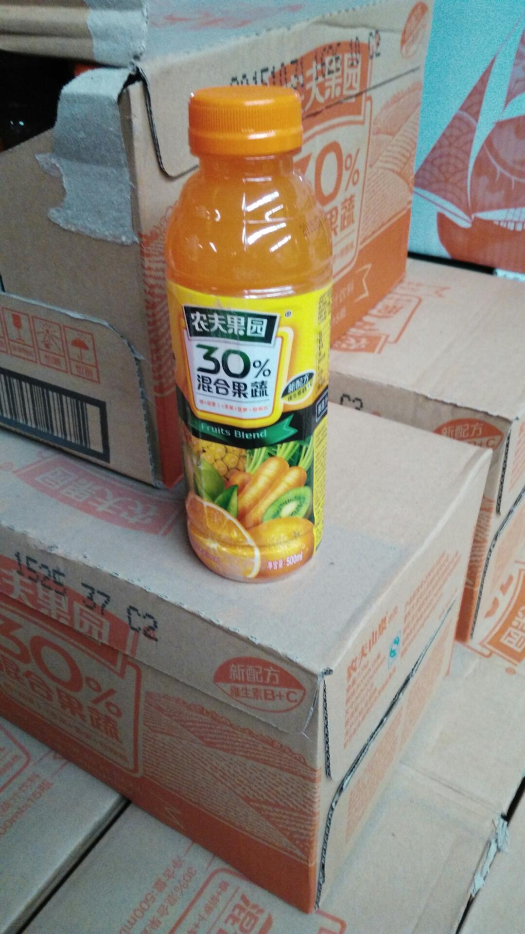 农夫果园橙味500ml*24瓶