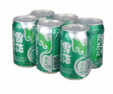 雪花清爽啤酒330ml*24瓶