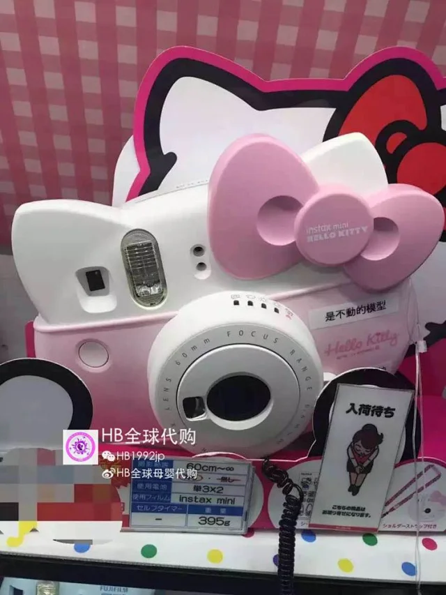 ◾️美品 限定版◾️FUJIFILM instax mini 赤黒い HELLO KITTY