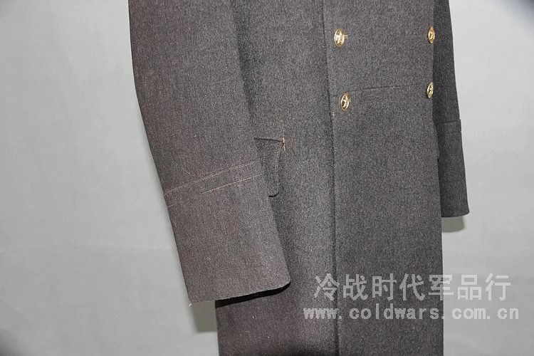 苏联军服 实发苏军m69陆军炮兵上校冬季常服大衣 天鹅绒领章