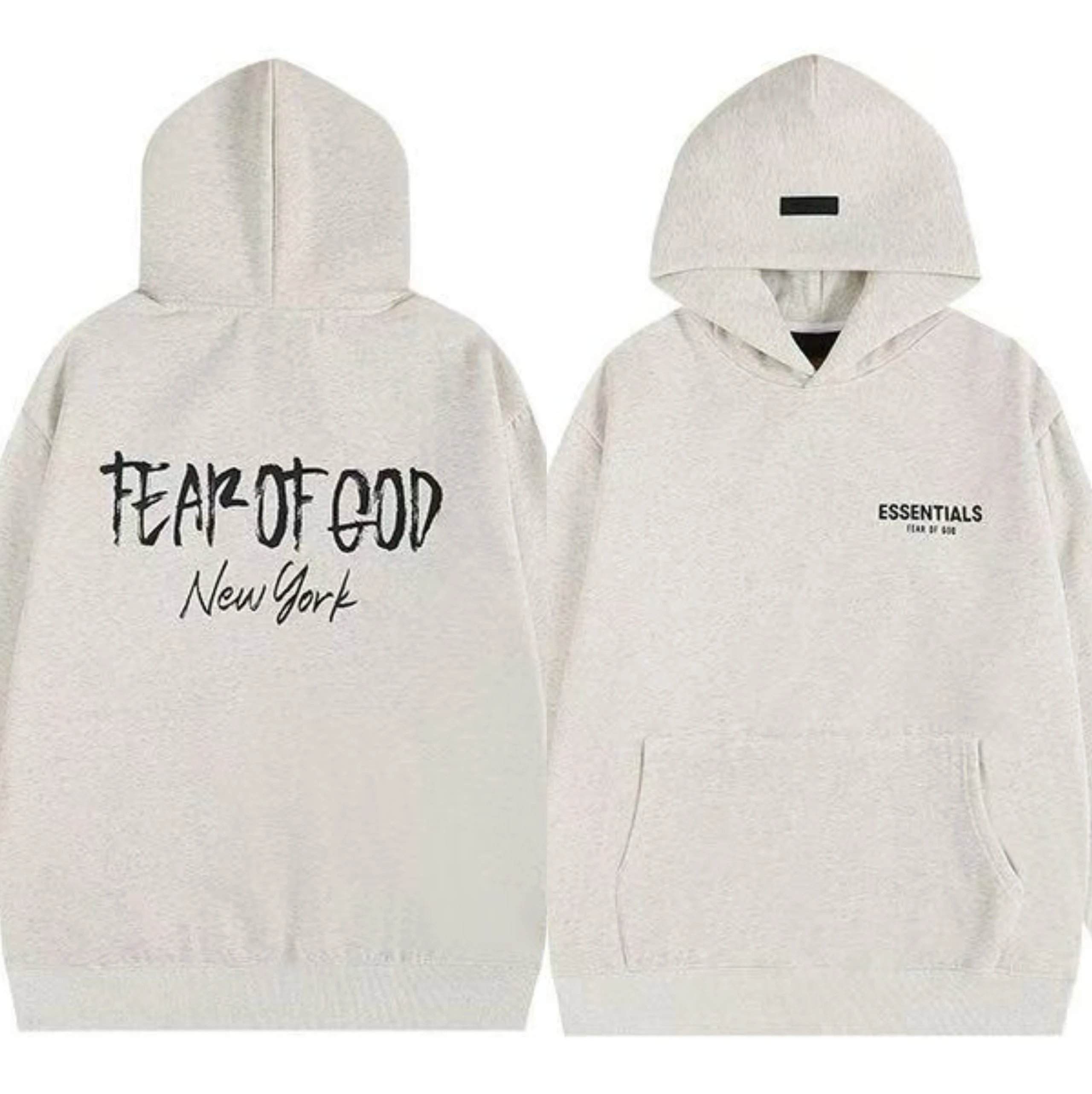 纽约灰白色卫衣