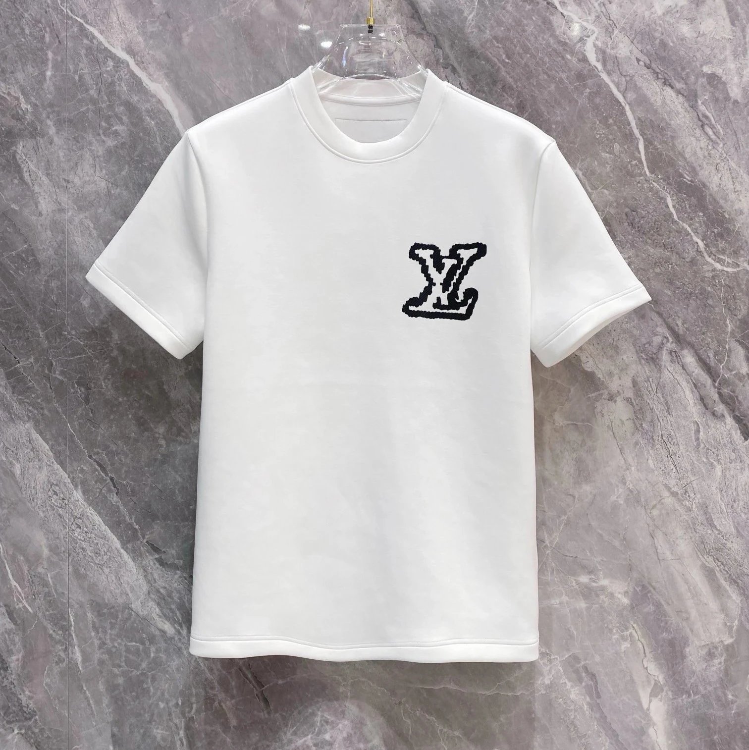 LV T-shirt New White Label White