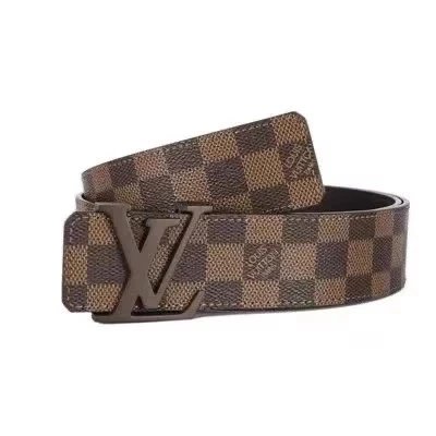 棕棋盘格哑光棕扣/芯片识别