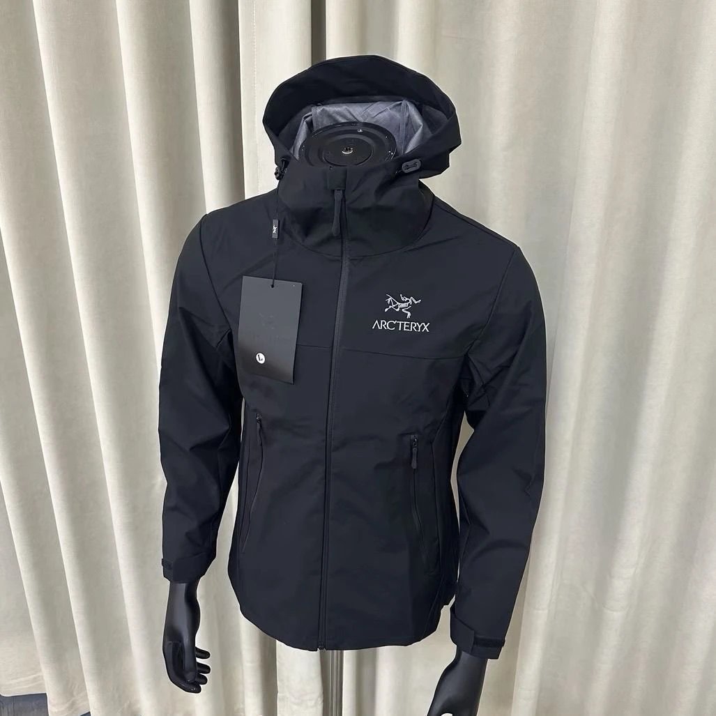 Hard shell windproof black