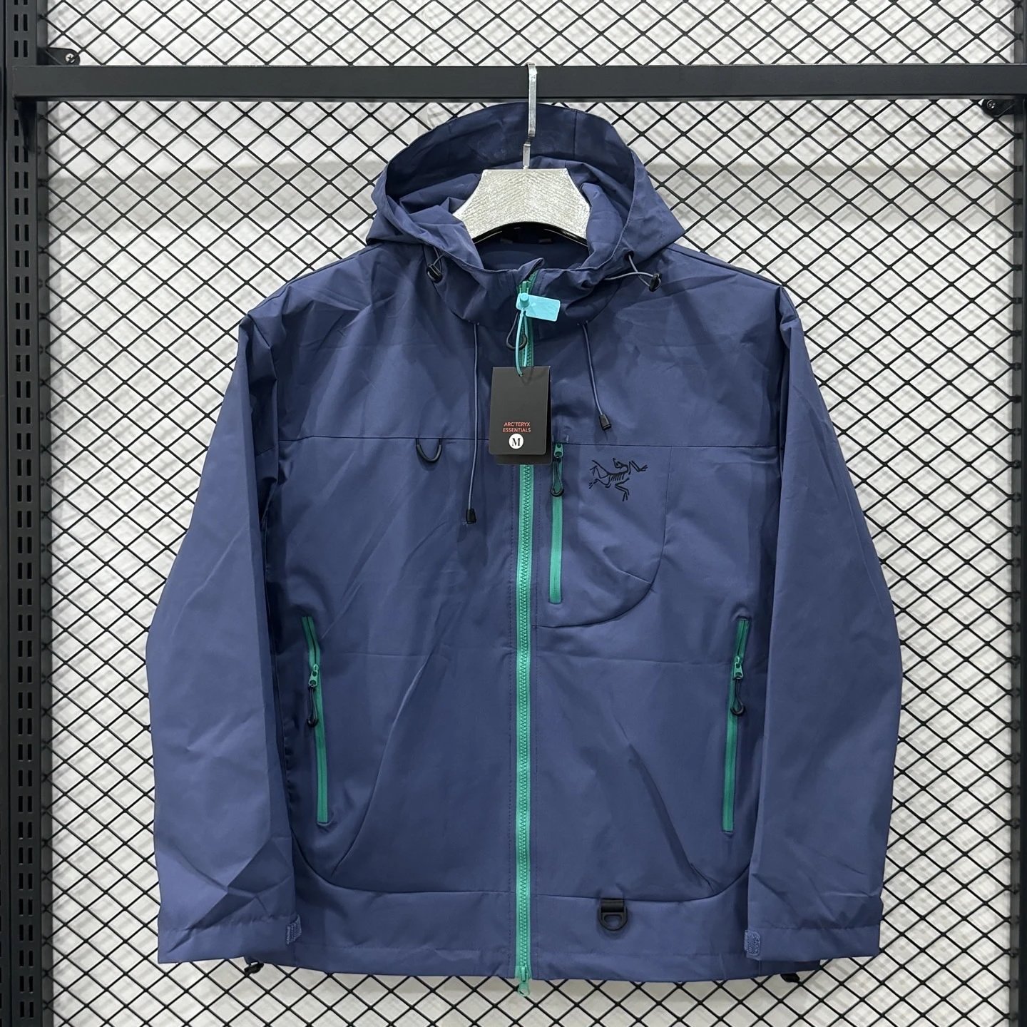 Lightweight hooded purple