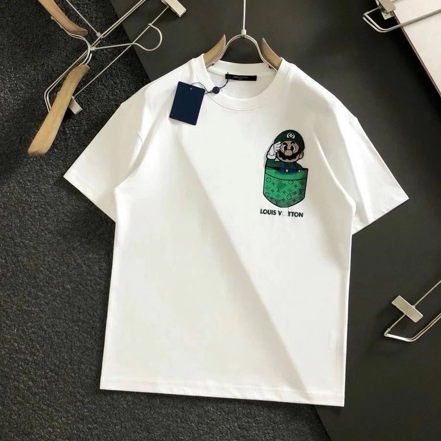 LV T-shirt Mario White