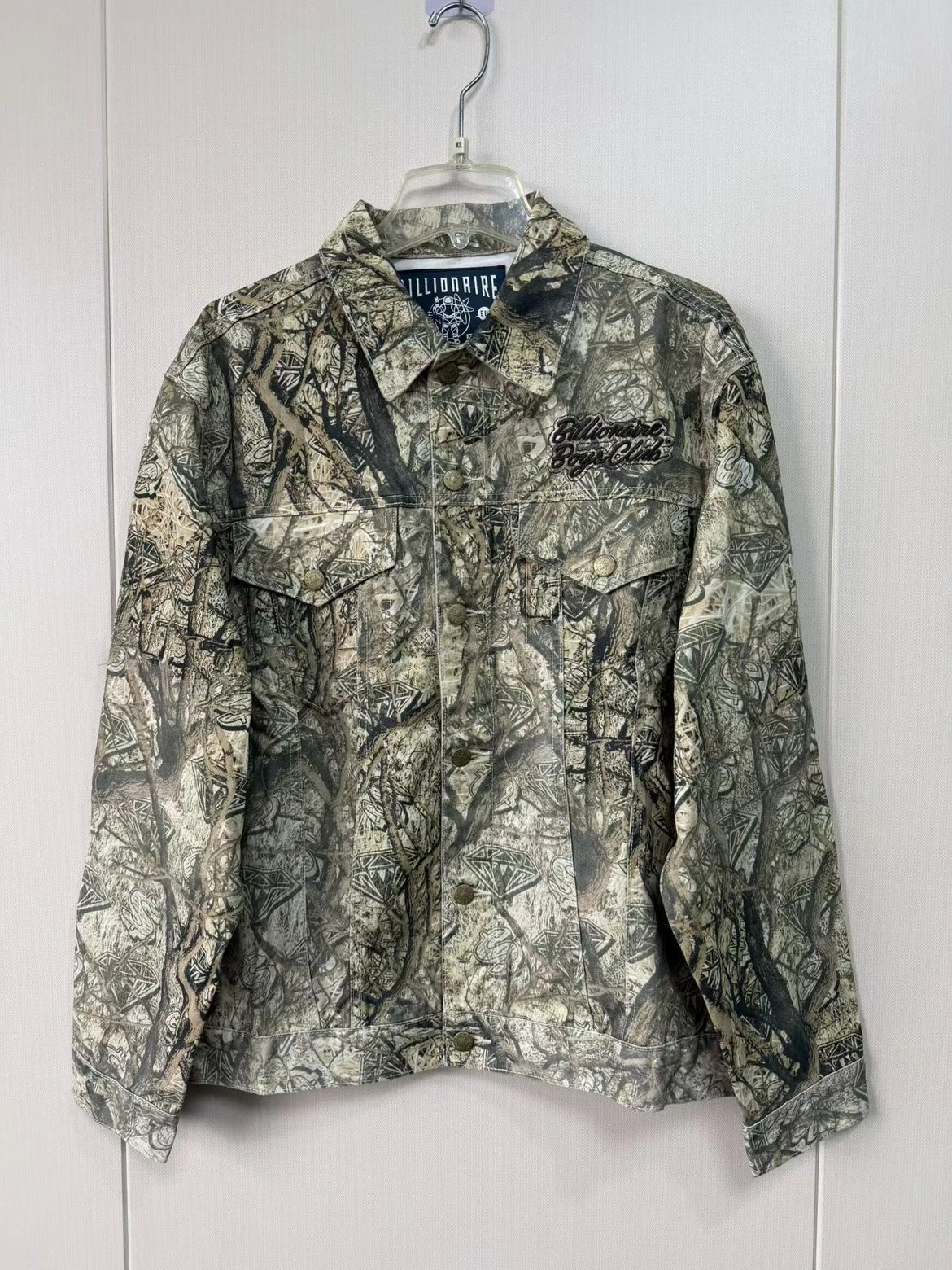 Billionaire Boys Club BBC EU Embroidered Denim Jacket Outerwear