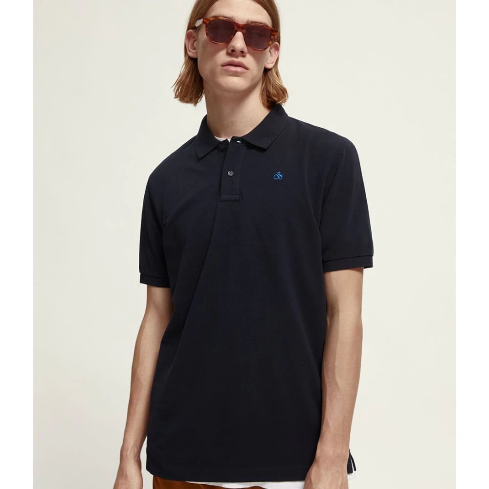 【7色】SCOTCH & SODA 苏打 男款纯棉珠地棉面料短袖POLO衫
