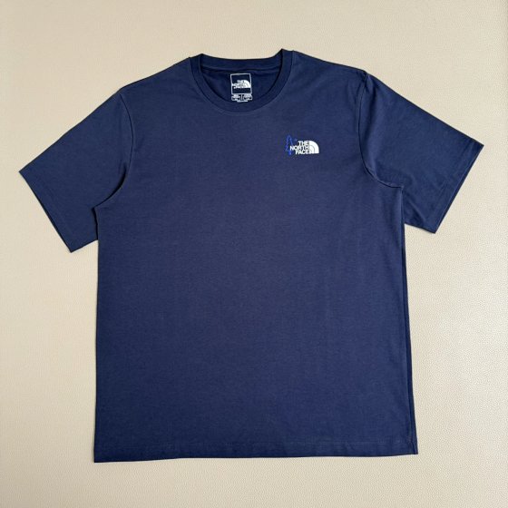 3 Colors TNF Japanese Edition Unisex Cotton Print T-Shirt