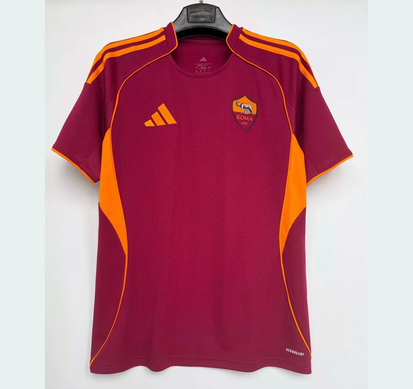 New 25-26 Roma Jersey Fan Version Roma Home Jersey Dybala Jersey Plus Size Football Shirt