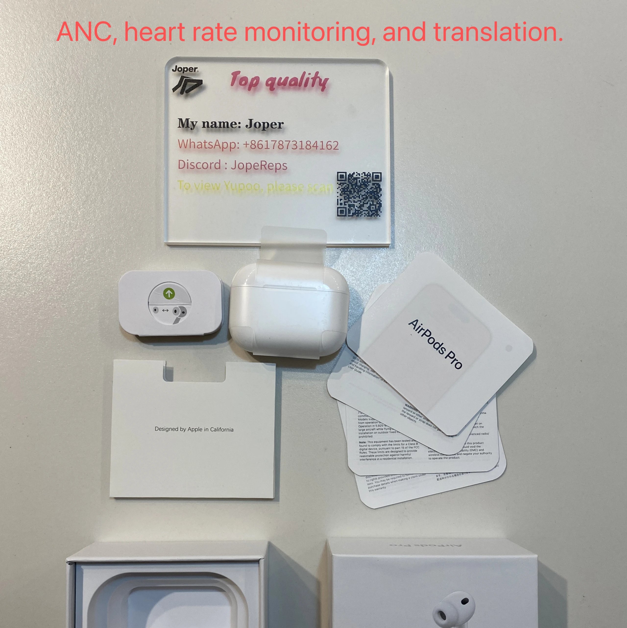 NEW！AirPodspro3With heart rate&translate