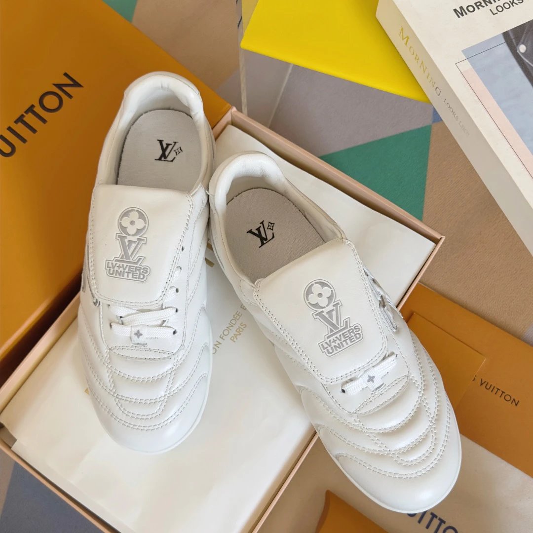 Louis Vuitton LV Players United Leather Futsal Sneakers