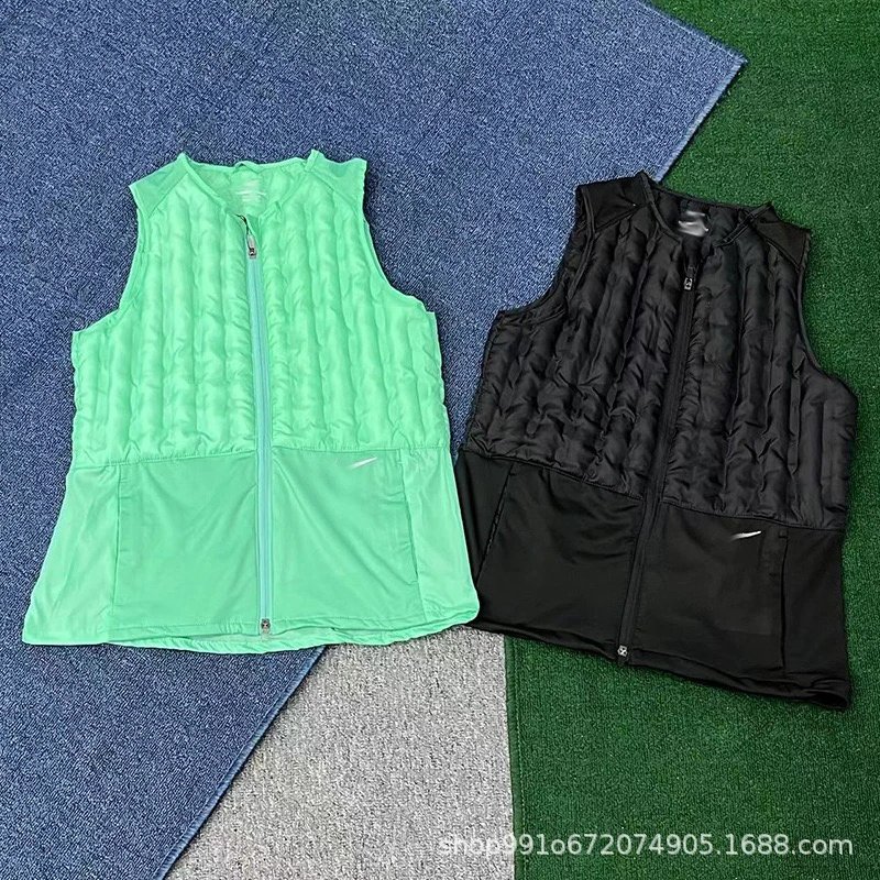 Women's Lightweight Quilted Puffer Vest with Zip Front