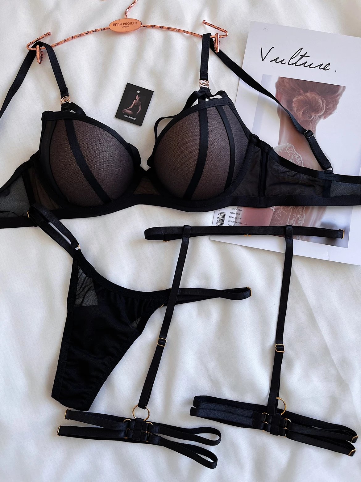 New push up design 70-85BCD 3 colors, several panties to choose from. 189-249.