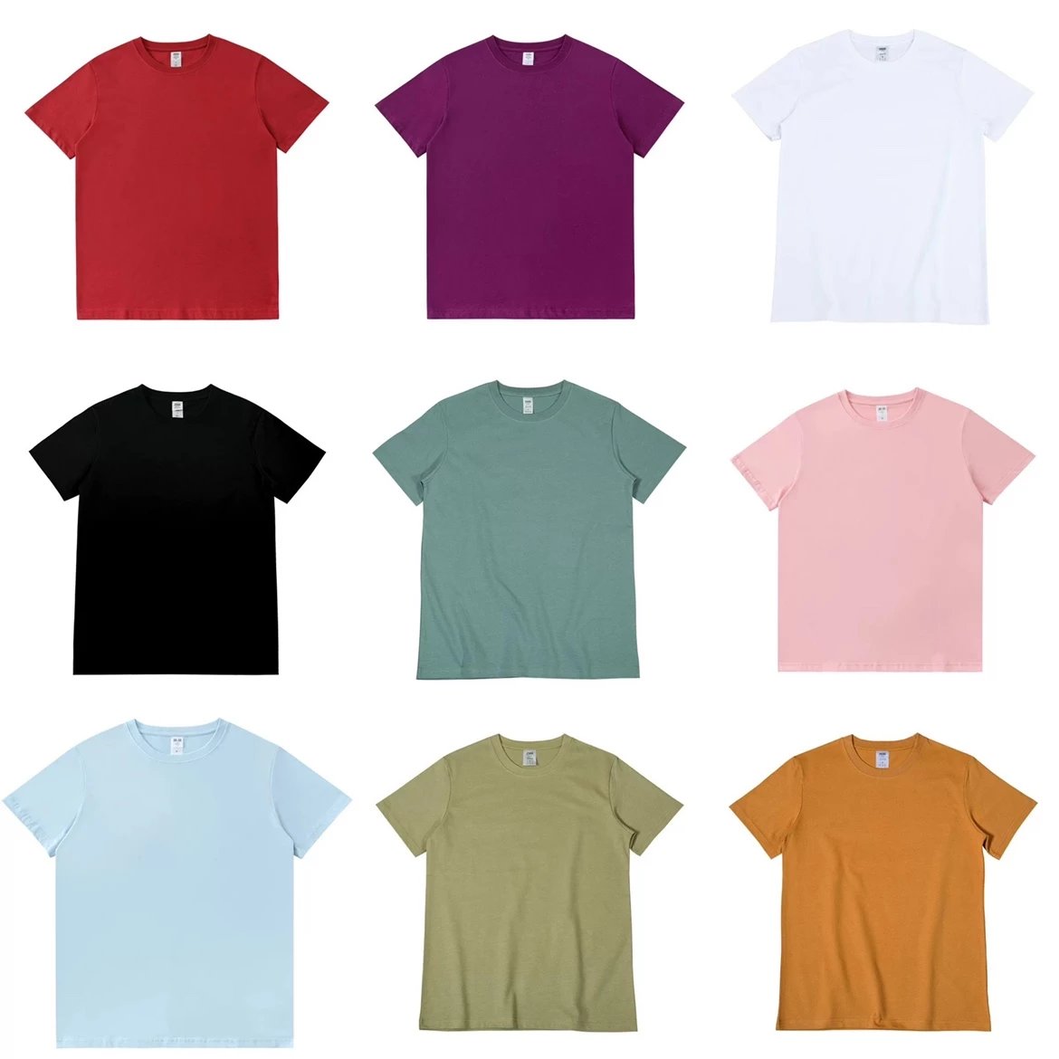 Must have 250g 95% cotton sport’s design T-shirts smlxlxxl 13 colors unisex