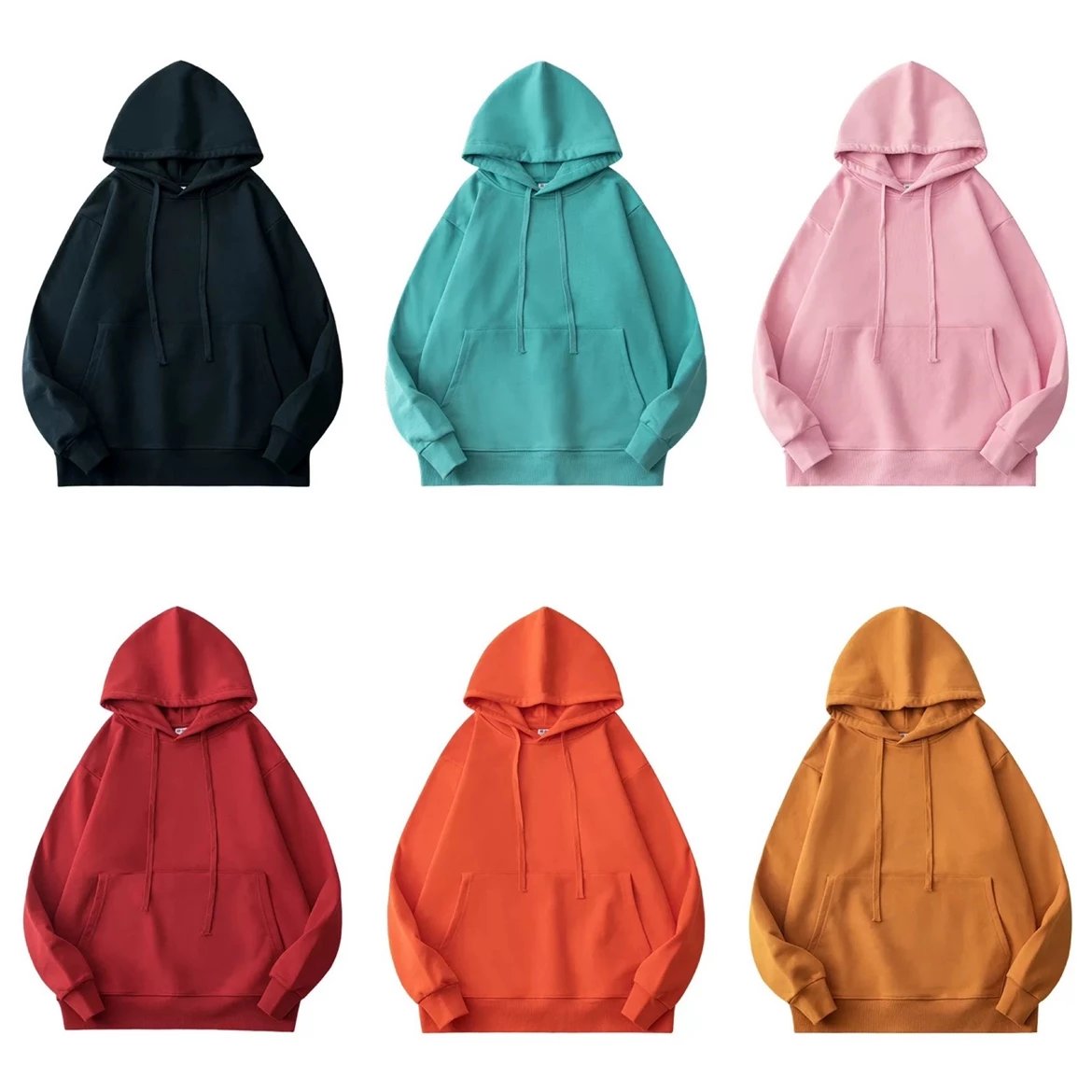 New 460g warm cotton hoodies 6 colors SMLXL2Xl