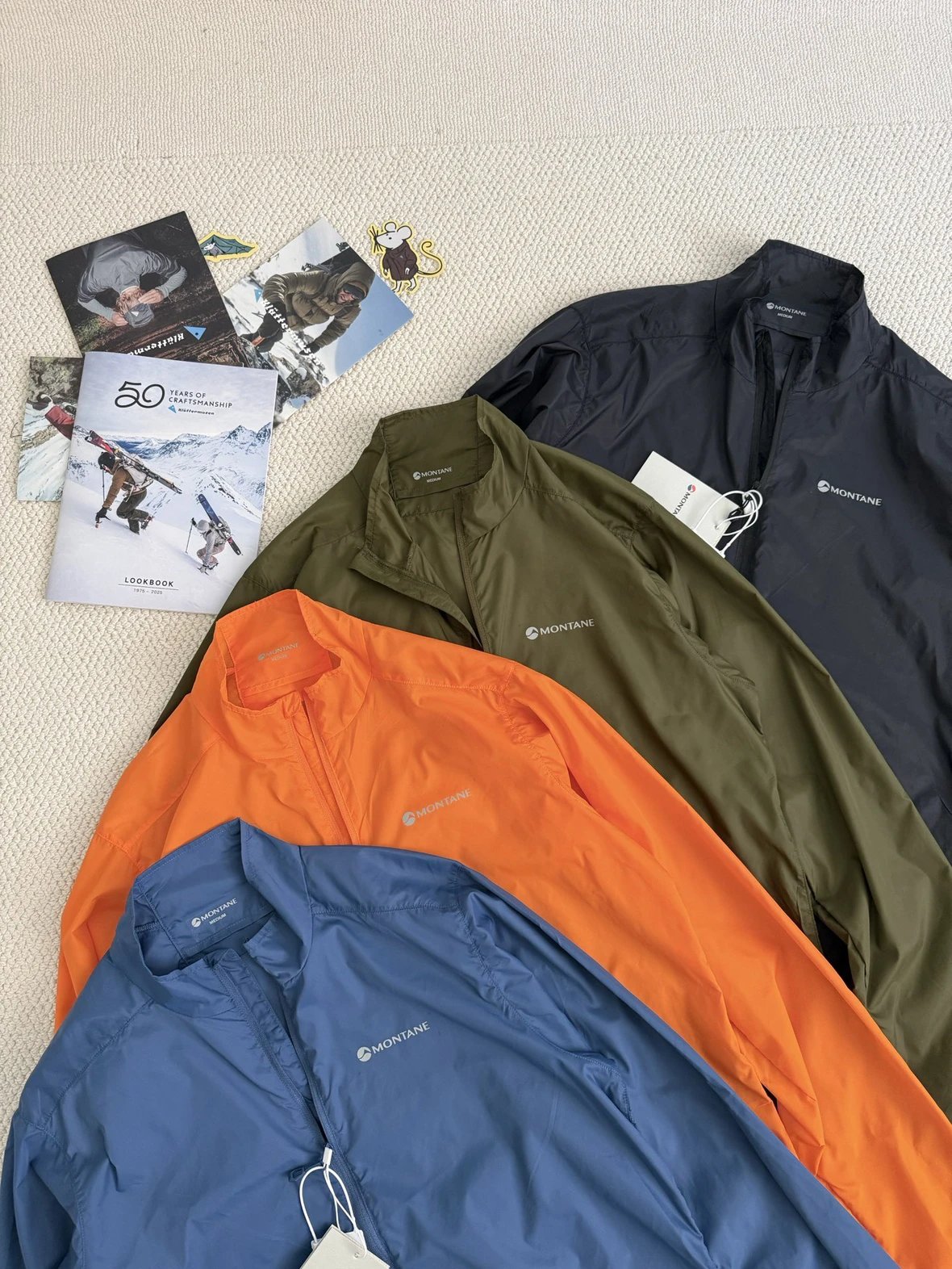 UPF50+ Montane Nano Outdoor Windproof Water-Resistant Skin Jacket