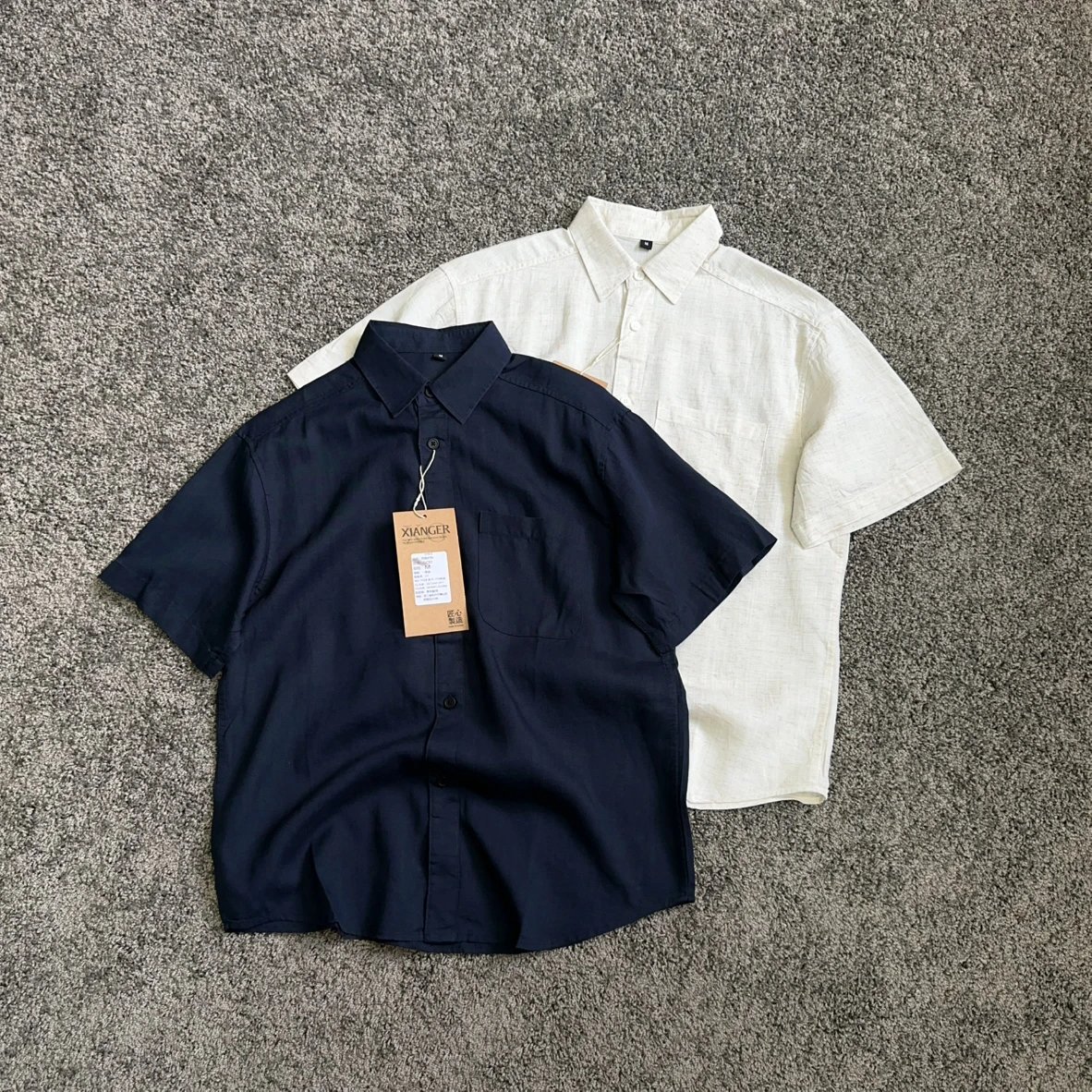 Tencel Linen Crinkle Shirt