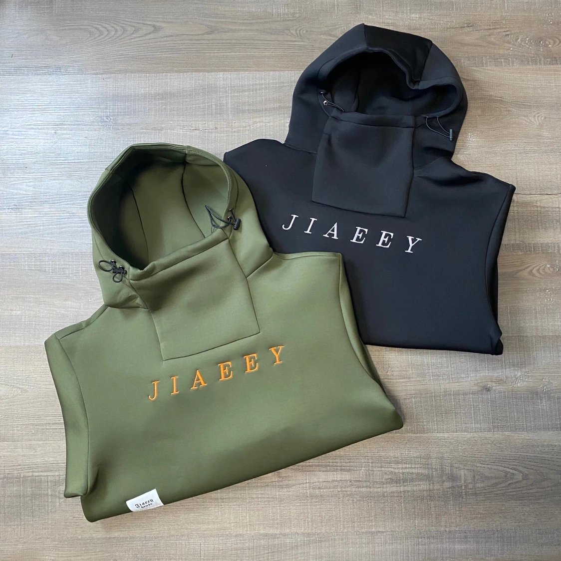 Ninja Deconstructed Oversized Cargo Hooded Sweatshirt