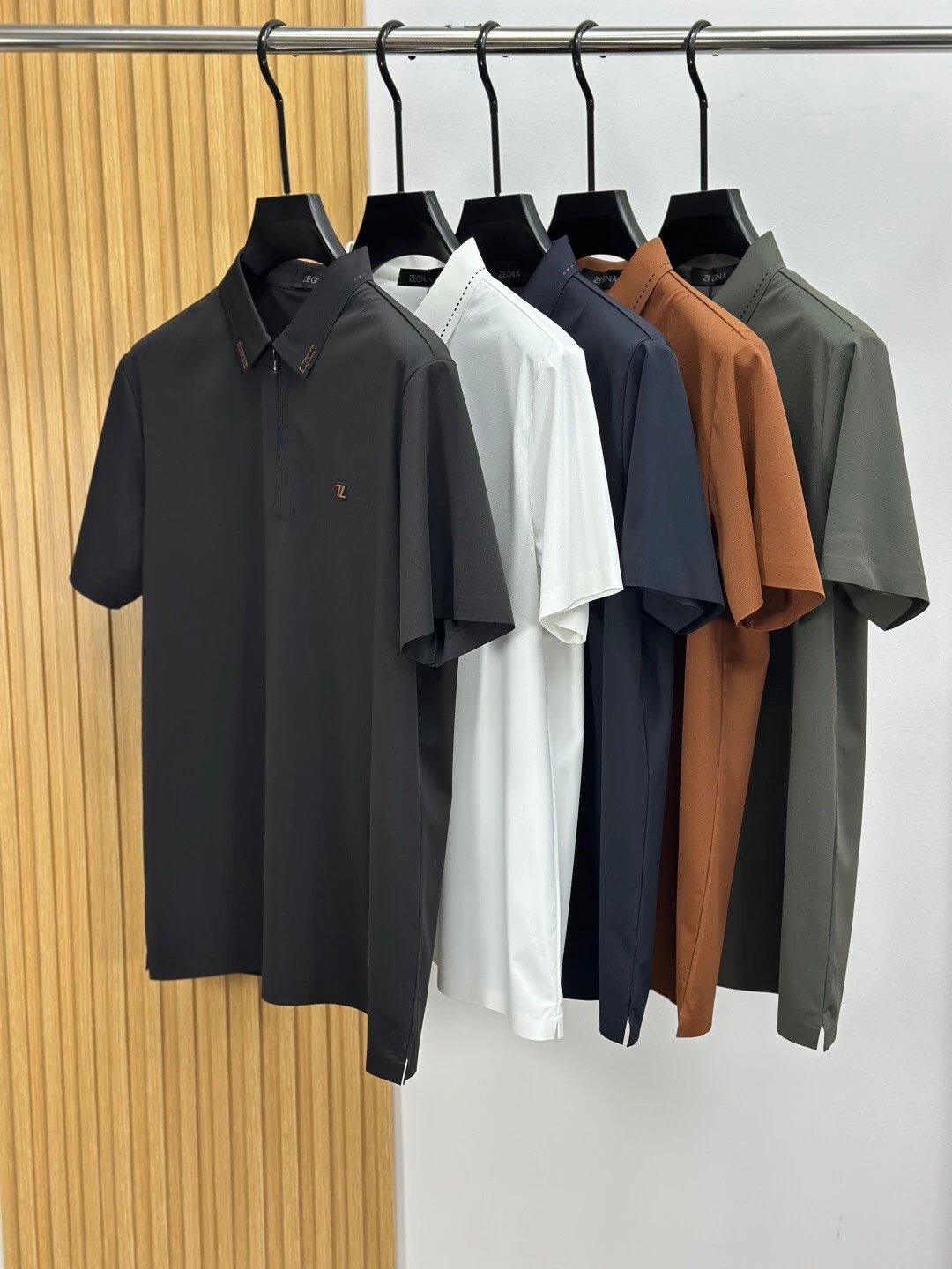 Zegna Polo Shirt Black Casual 
