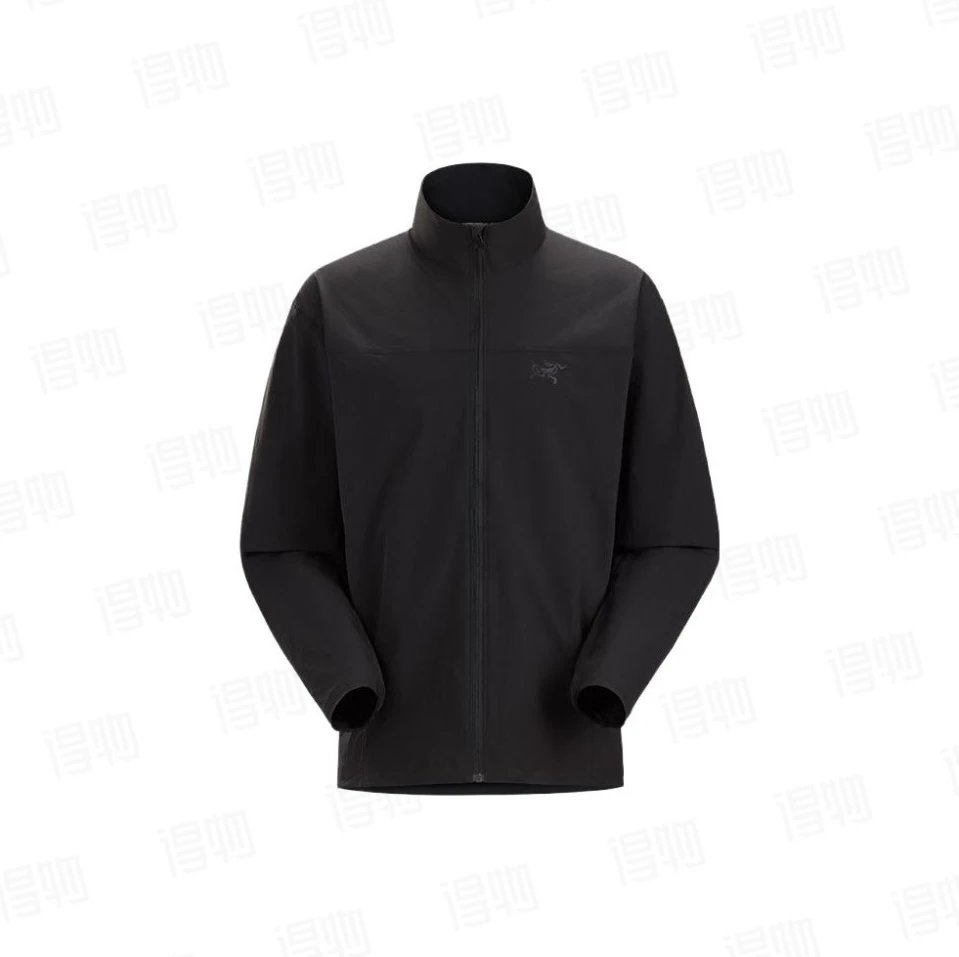 Black Warrior & Gamma Embroidered Soft Shell Outdoor Commute Jacket