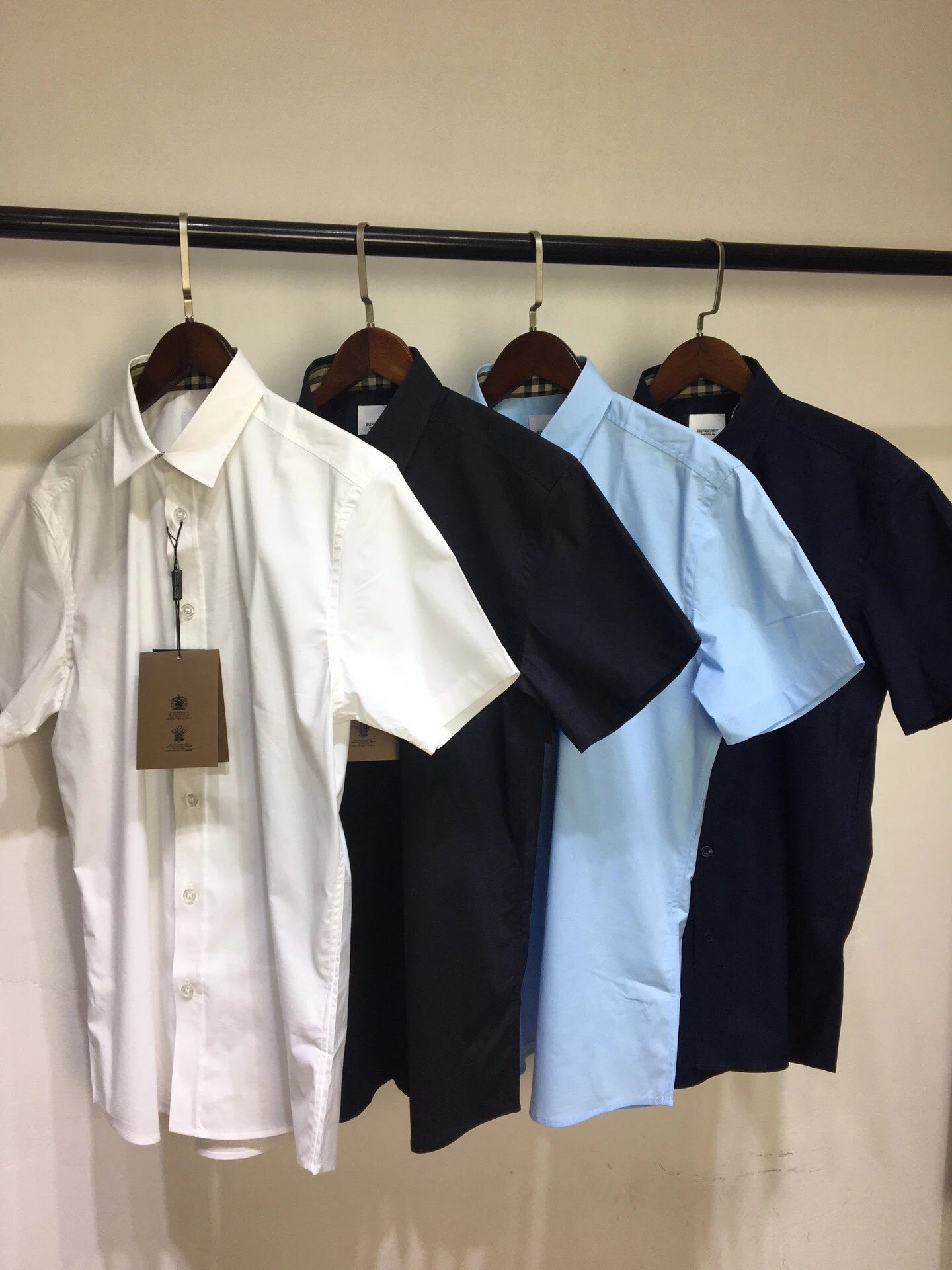 Burberry TB Embroidered Short Sleeve Shirt