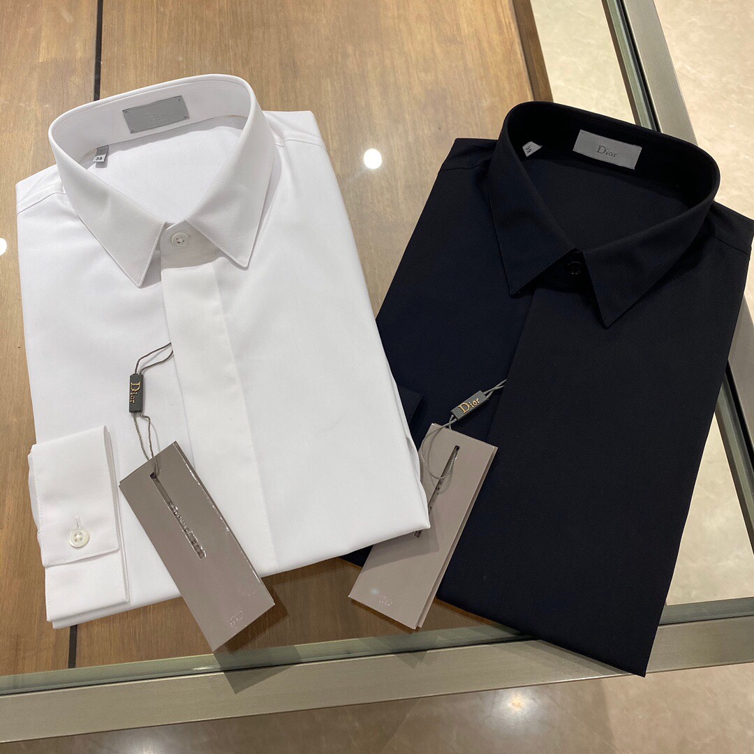 Dior Bee Embroidered Long Sleeve Shirt