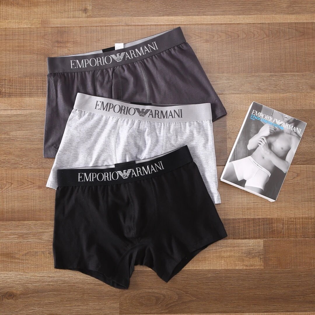 EA Armani Classic Briefs 3-Pack