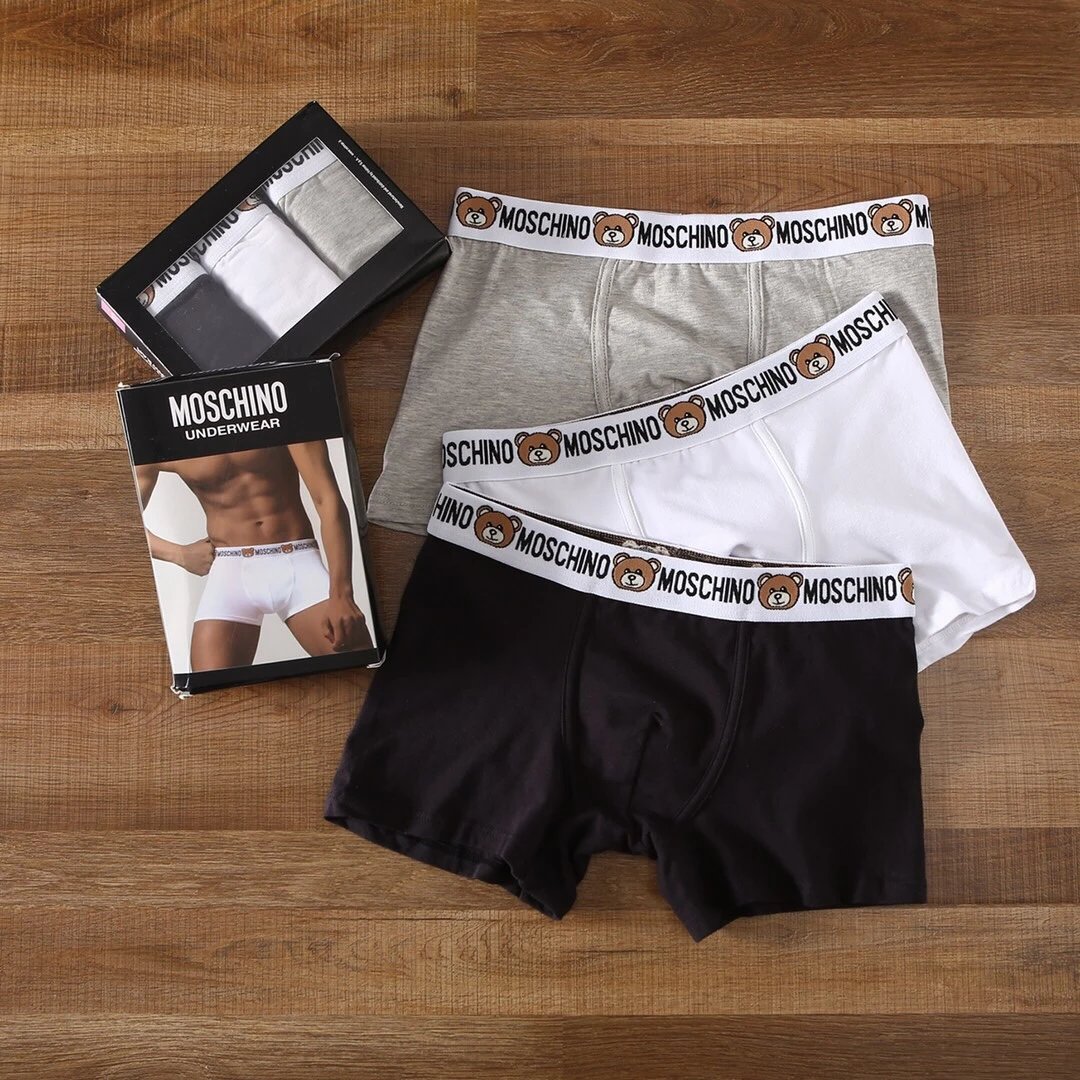 Moschino Teddy Bear Boxer Briefs 3-Pack