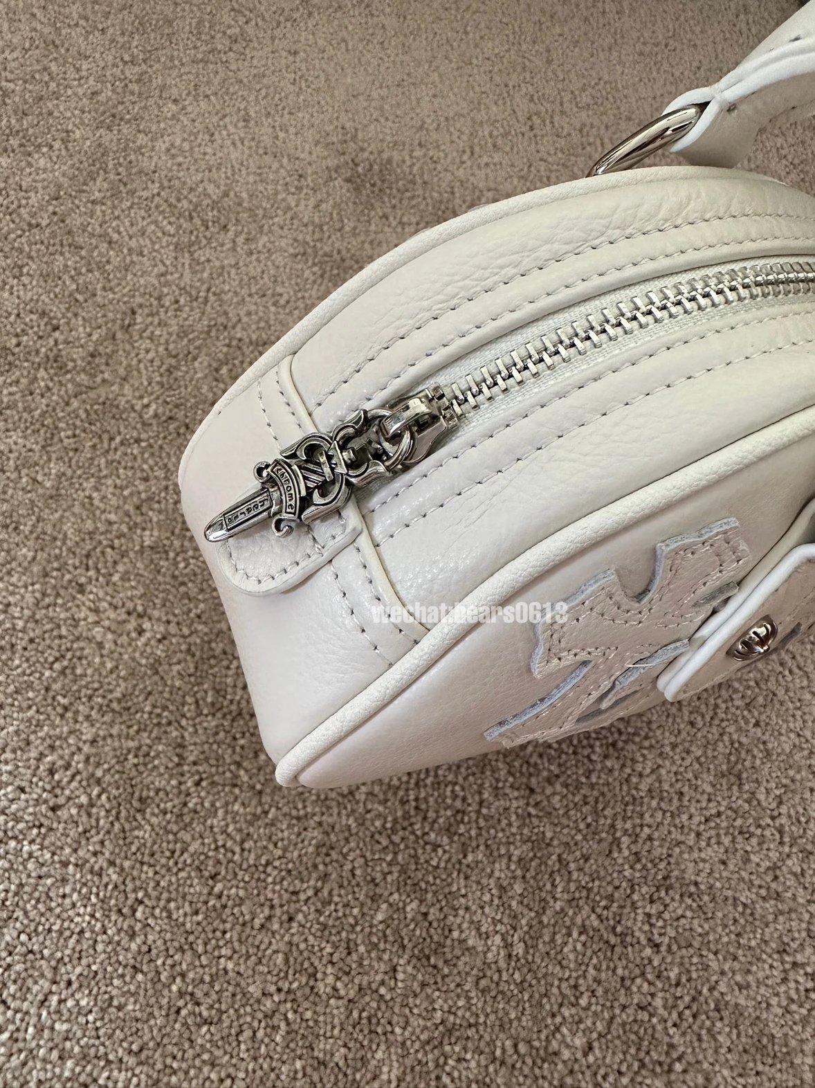 Chrome Hearts Cross Patch Camera Bag