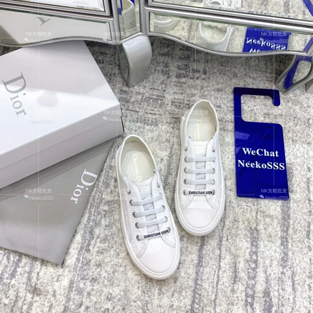 Dior Sneakers Walk'n'Dior low-top canvas product detail image 7