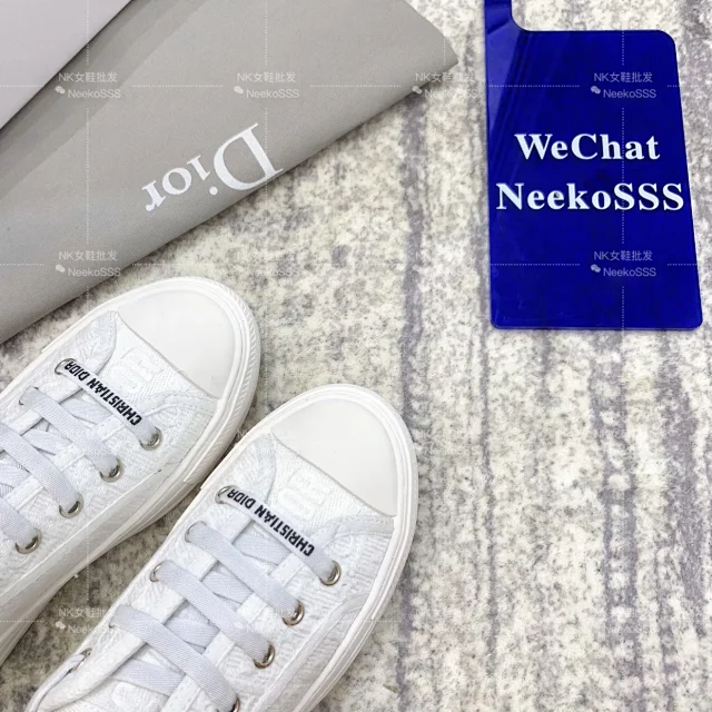 Dior Sneakers Walk'n'Dior low-top canvas product detail image 9
