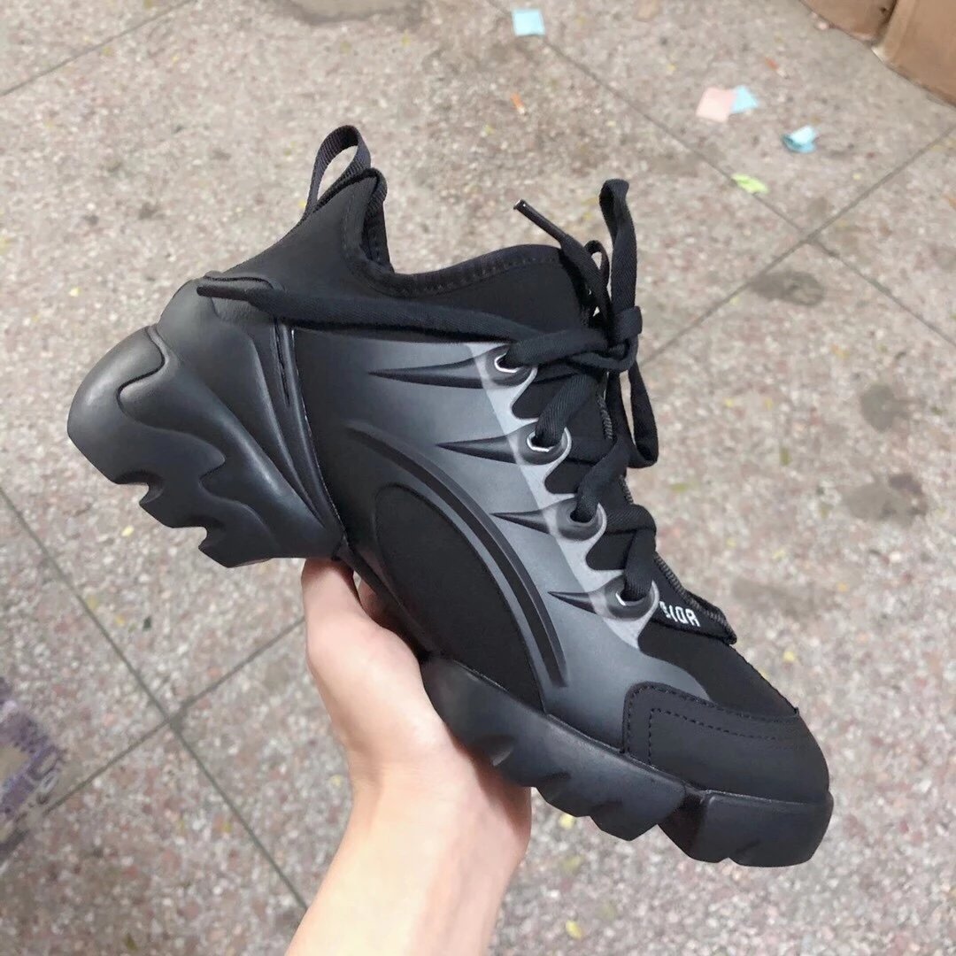 Dior Sneakers D-Connect chunky lace-up — Black
