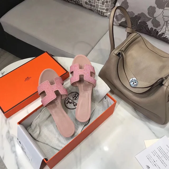 Hermès High Heels Oasis H-cutout block-heel mule sandals product detail image 12