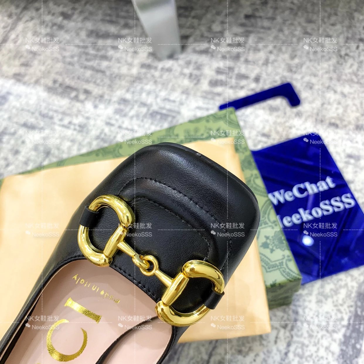 Gucci Horsebit Mary Jane Pink Leather Block Heels - 22