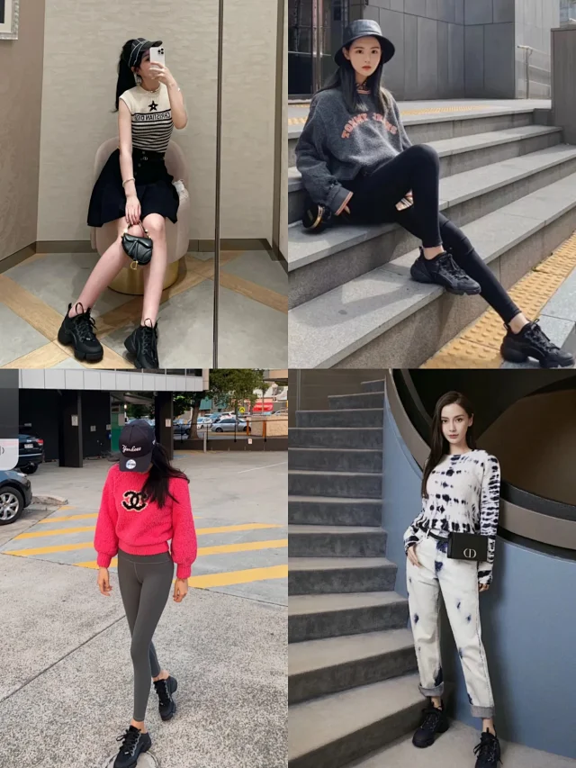Dior Sneakers D-Connect chunky lace-up product detail image 5