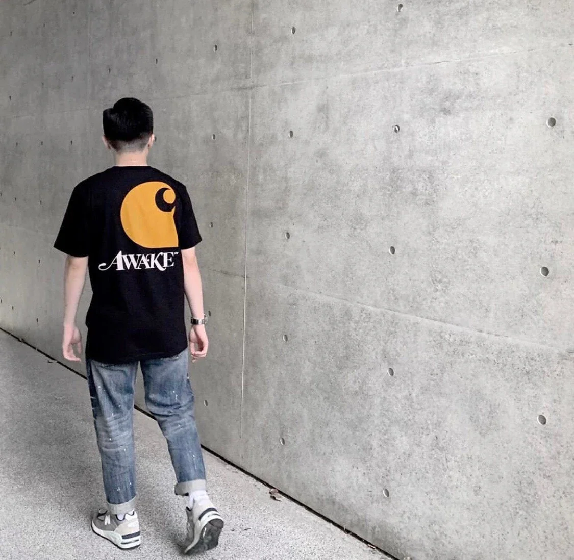 Awake NY x Carhartt WIP 卡哈特三色短袖T恤