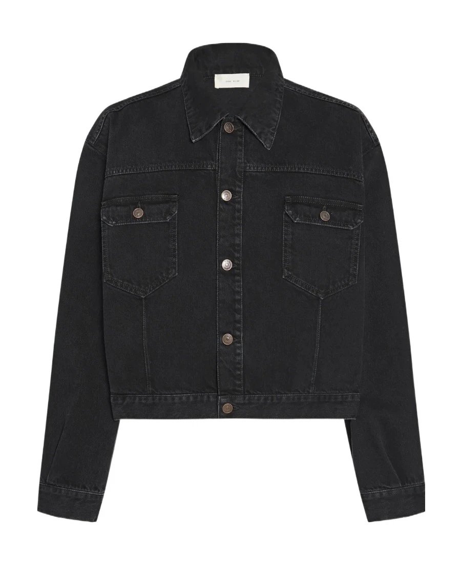 Restocking The row unbeatable texture heavyweight short cotton fleece ready to wear dyed and washed jacket jacket kanye same style