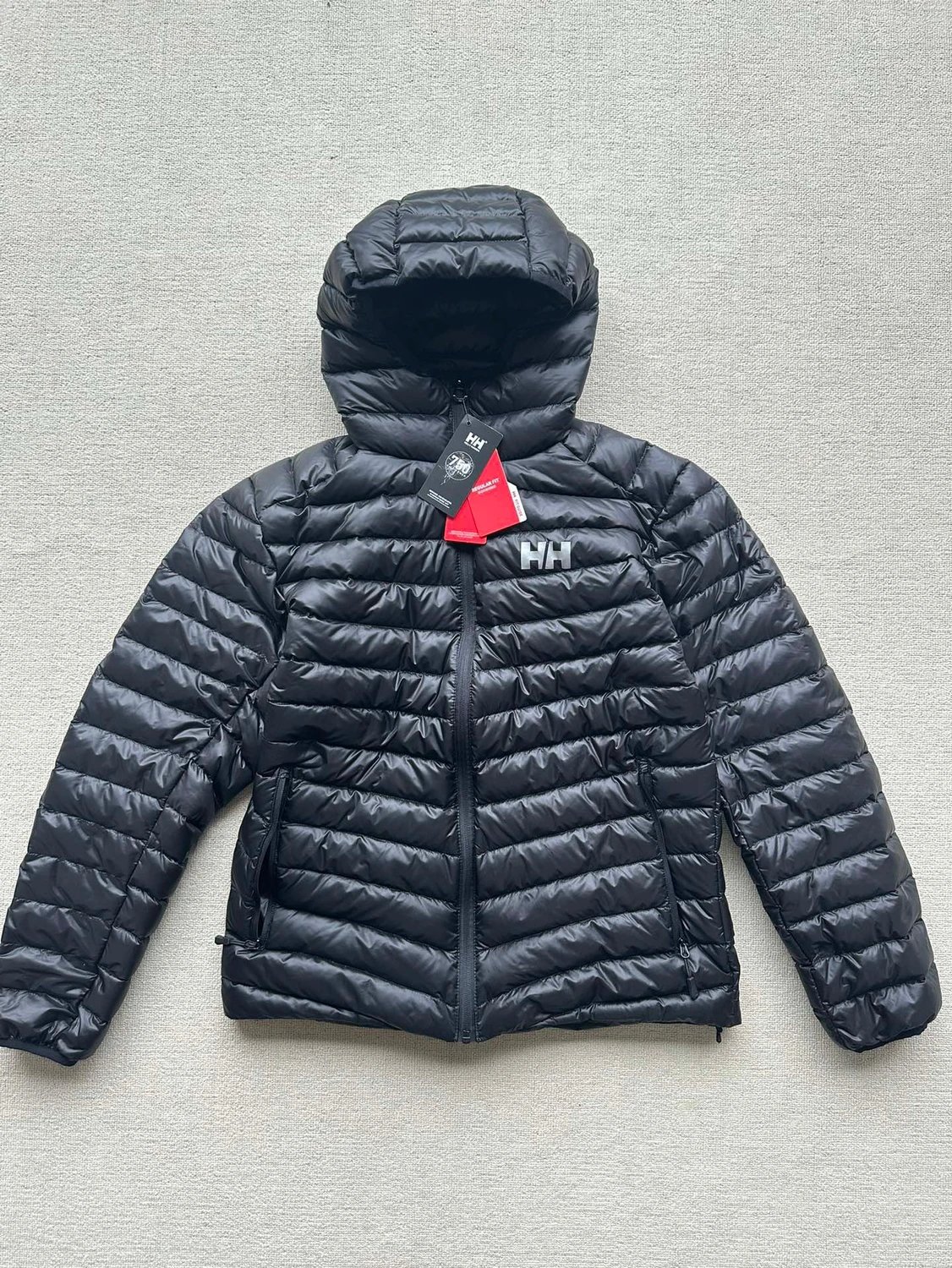 Helly Hansen Men's Lightweight Hooded Packable Down Jacket for Couples Outdoor
