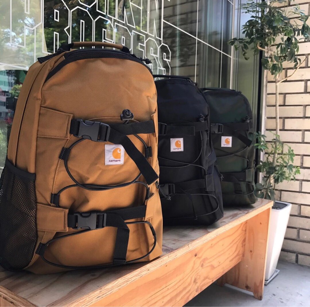 CARHARTT WIP Kickflip Backpack 卡哈特工装抽绳滑板包 背包