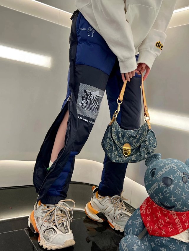 North Face x Brain Dead down pants