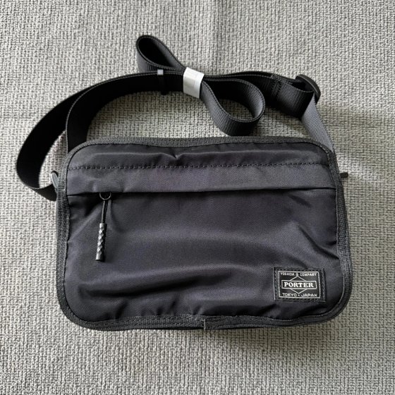 Porter Yoshida FRAME Shoulder Bag Nylon Casual Commuter Crossbody Mini Bag