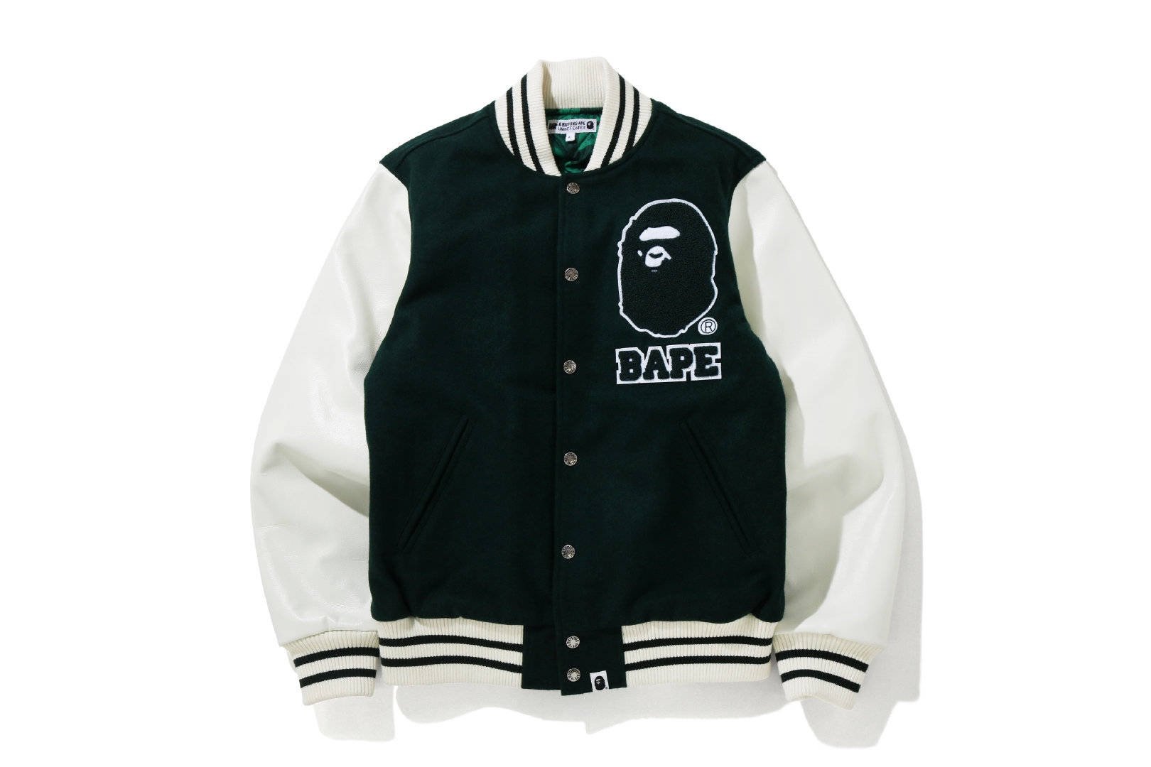 BAPE x FCRB SEPARATE PRACTICE JACKET联名军事迷彩夹克外套