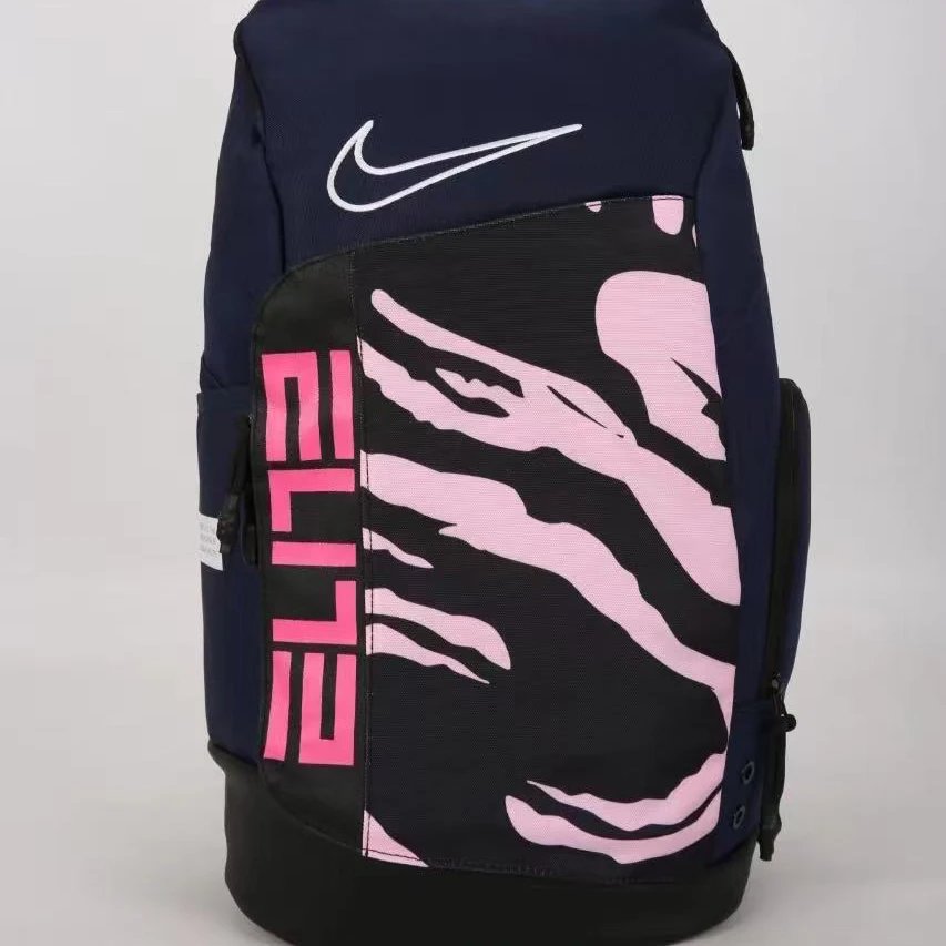 Air Cushion Black with Pink Pattern