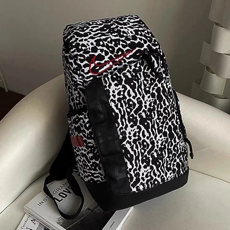 Air Cushion Leopard Print with Red Logo