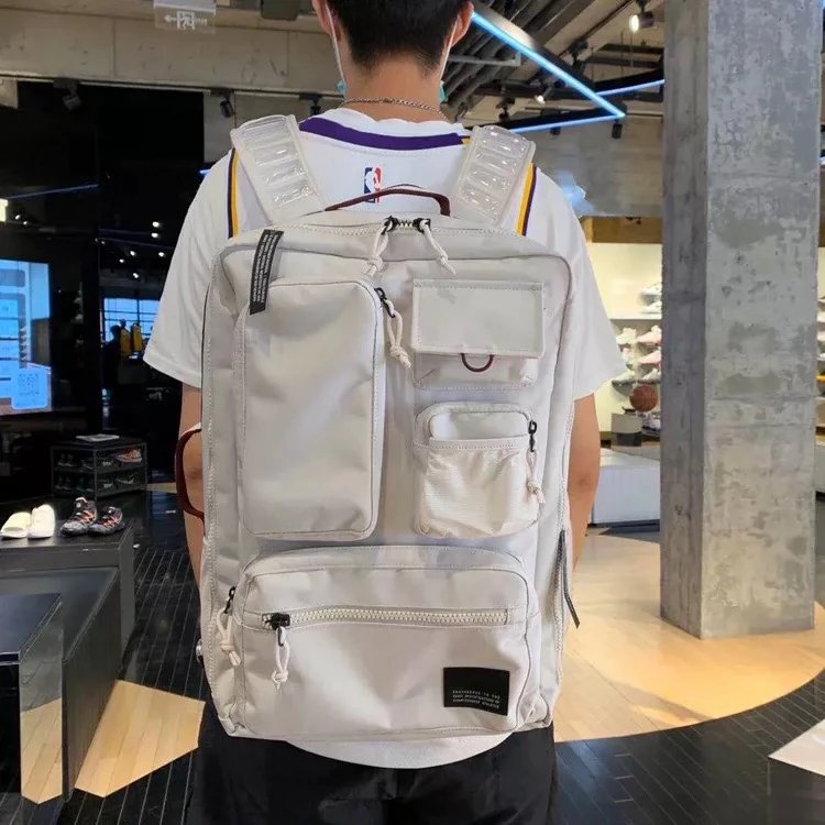MAX AIR Air Cushion Student Backpack Multi Pocket Sports Travel Computer Backpack Male CK2656-104