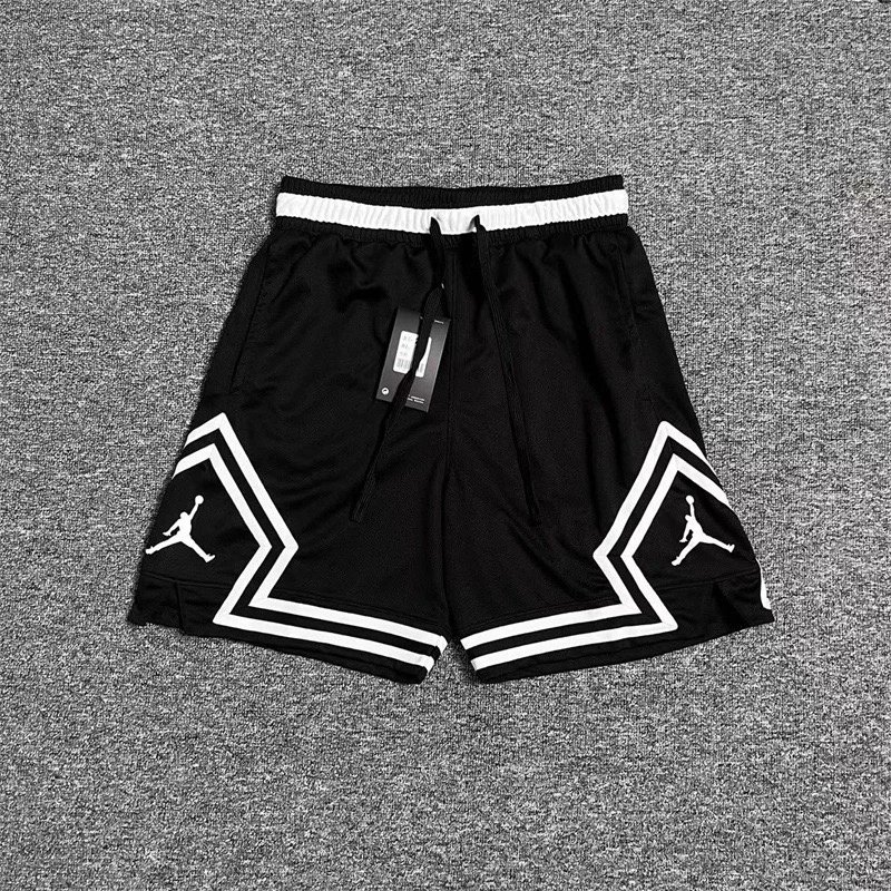 New Elite Men's Quick-Dry Breathable Basketball Elite Pants Classic Black and White Basketball Shorts