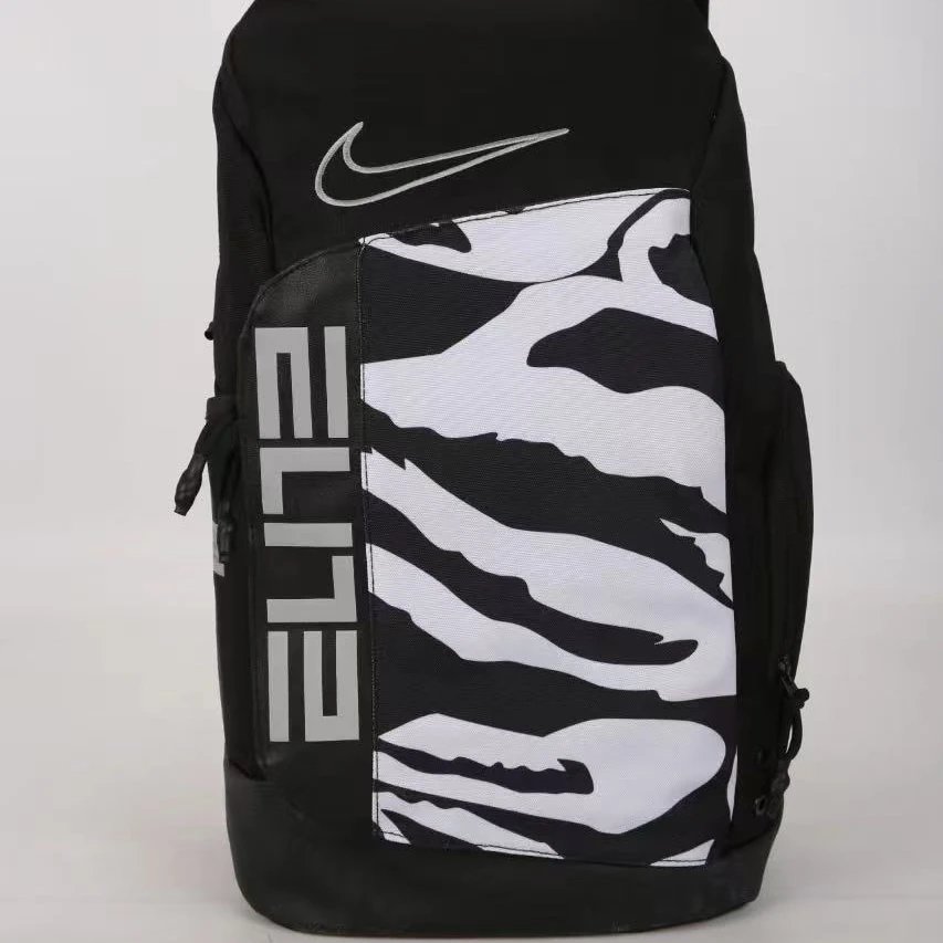 Air Cushion Black with White Pattern